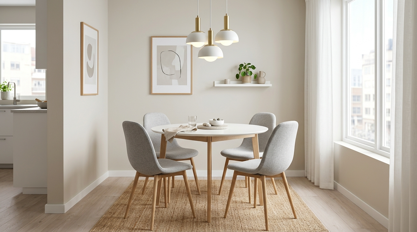 Keep centerpiece styling simple and elegant